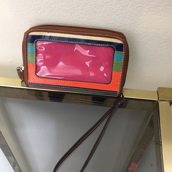 Women’s small wristlet wallet / phone case - Picture 2 of 4